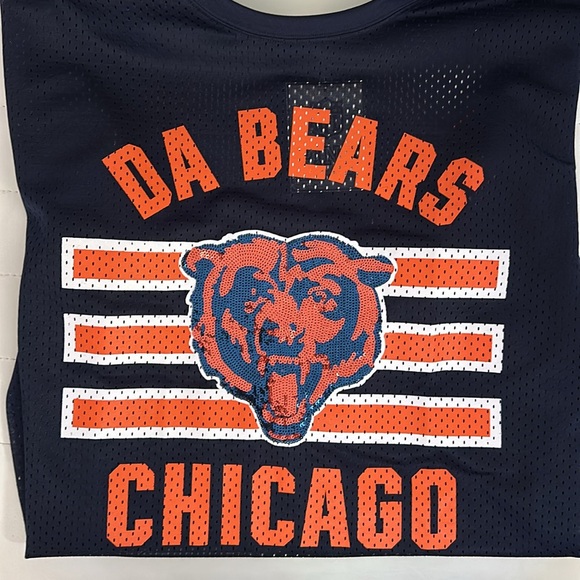 VS PINK - NFL Chicago Bears Jersey Shirt - Brand New - Picture 3 of 4